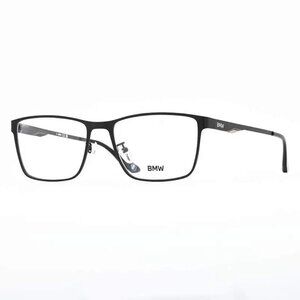 NWT BMW EYEGLASSES, MATTE BLACK MEN EYEWEAR BMW